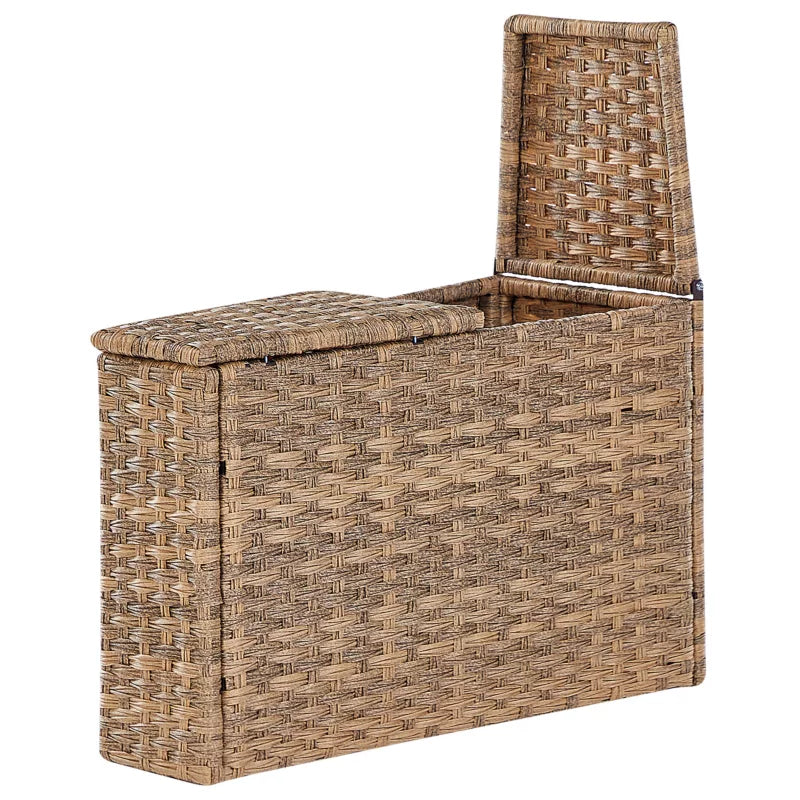 Loungesæt Severo 9 Personer Brun Poly简rattan