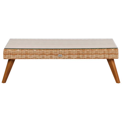 Loungesæt Vittoria XL 5 Personer Off-White Technorattan