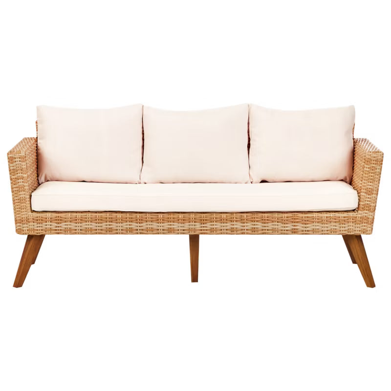 Loungesæt Vittoria XL 5 Personer Off-White Technorattan