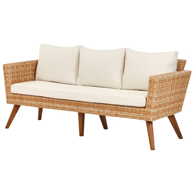 Loungesæt Vittoria XL 5 Personer Off-White Technorattan