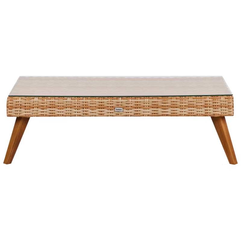 Loungesæt Vittoria XL 5 Personer Off-White Technorattan