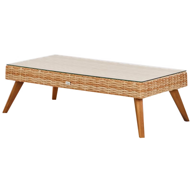 Loungesæt Vittoria XL 5 Personer Off-White Technorattan