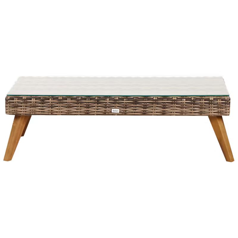 Loungesæt Vittoria XL 5 Personer Olivengrøn Poly疏rattan