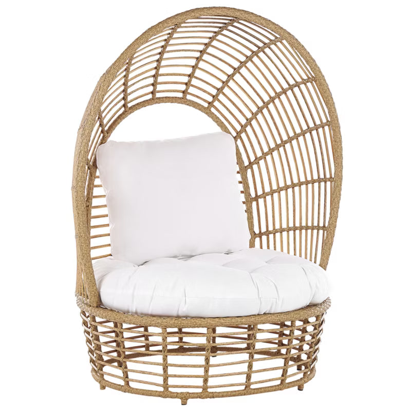 Havemøbel Loungestol Lido Poly植 Rattan Beige