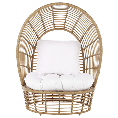 Havemøbel Loungestol Lido Poly植 Rattan Beige
