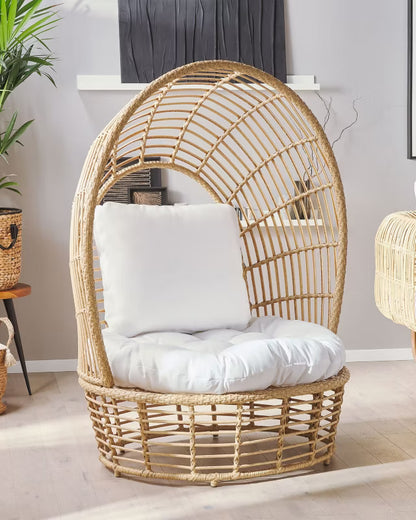 Havemøbel Loungestol Lido Poly植 Rattan Beige