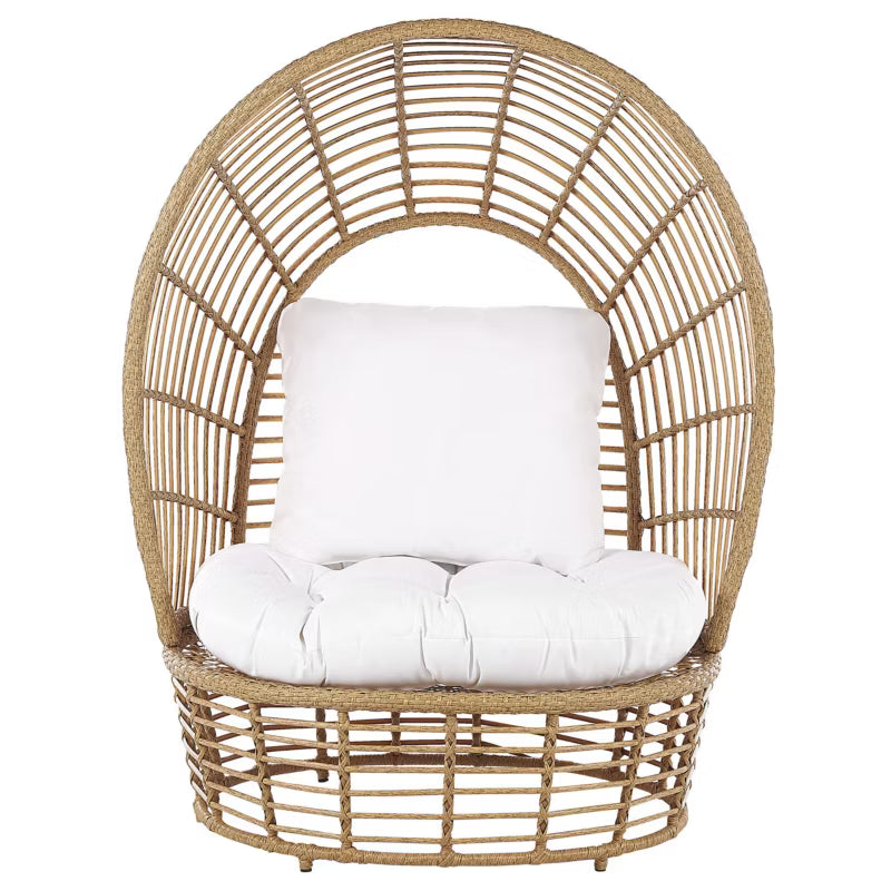 Havemøbel Loungestol Lido Poly植 Rattan Beige