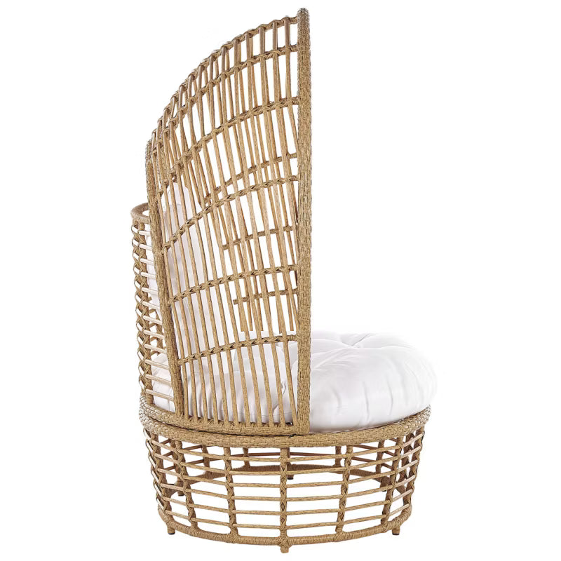 Havemøbel Loungestol Lido Poly植 Rattan Beige