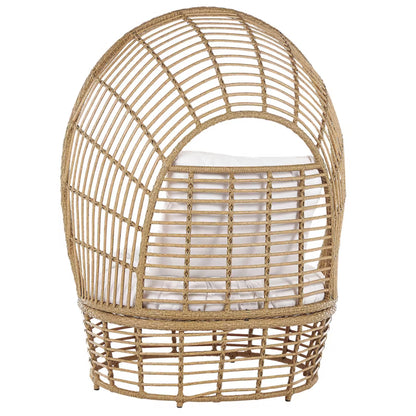 Havemøbel Loungestol Lido Poly植 Rattan Beige