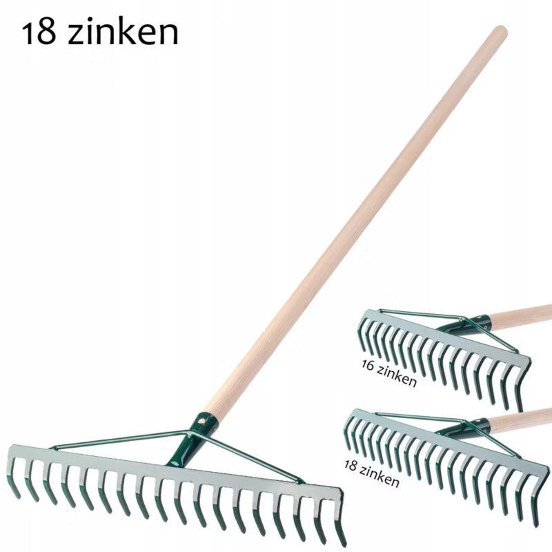 Løvrive 18 Tænder 137 cm Metal Grøn