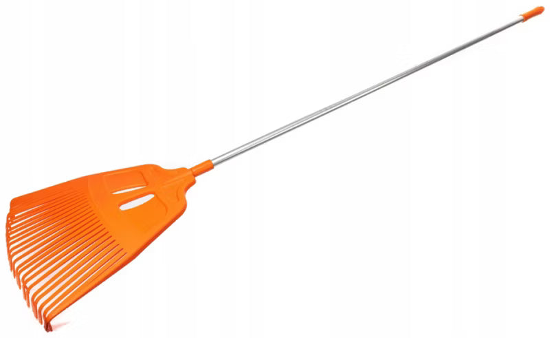 Løvrive 27 Tænder 57 cm med Skaft Orange