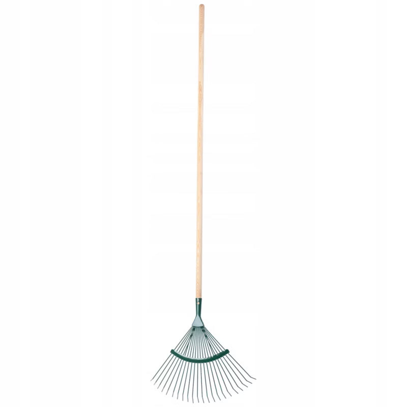 Løvrive 45 cm med Skaft Stål