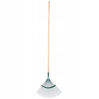 Løvrive 45 cm med Skaft Stål