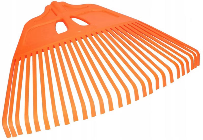 Løvrive 57 cm Plastik Orange med Klik