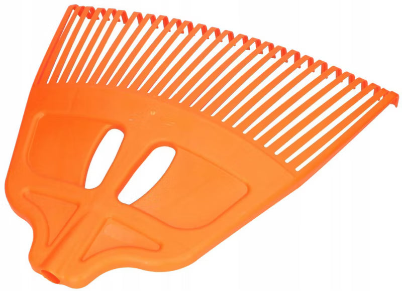 Løvrive 57 cm Plastik Orange med Klik