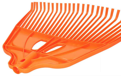 Løvrive 57 cm Plastik Orange med Klik