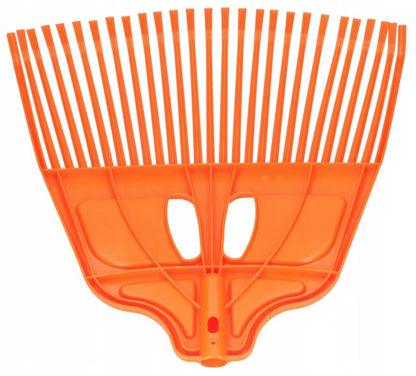 Løvrive 57 cm Plastik Orange med Klik