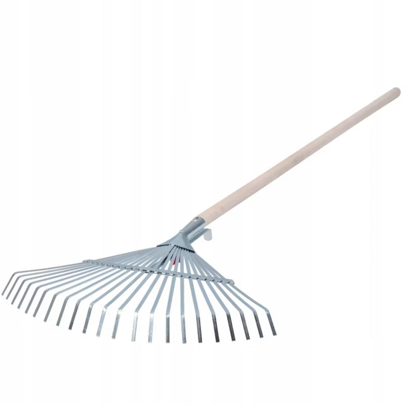 Løvrive Justerbar 30-46 cm Sølv med Træskaft