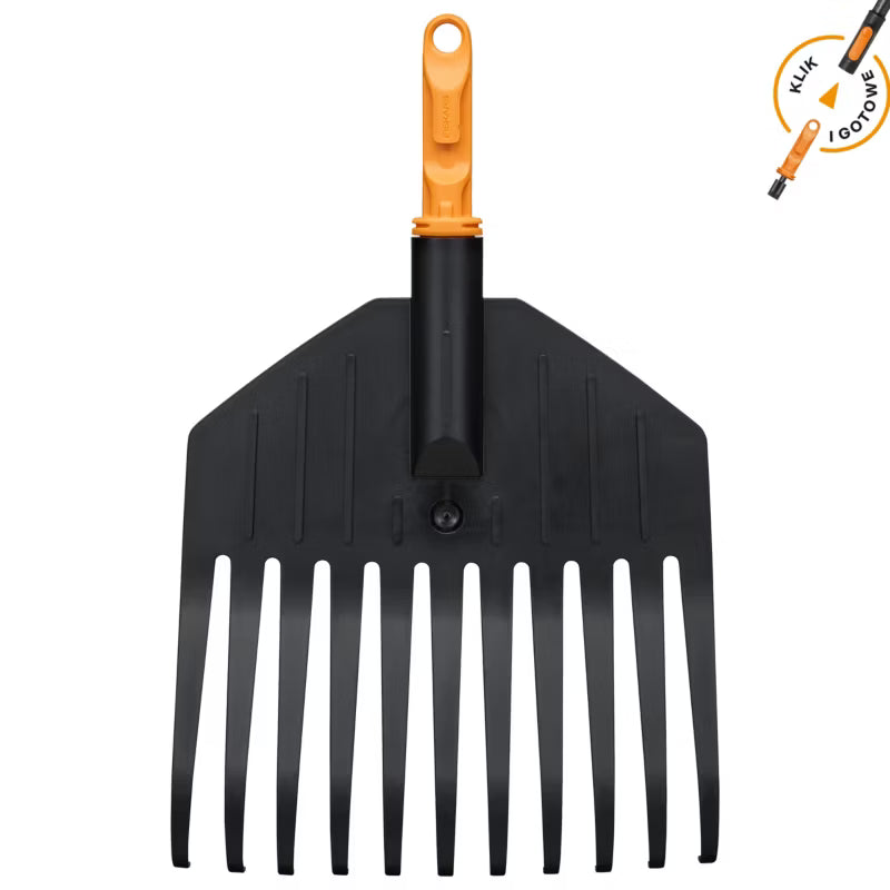 Løvrive Smal OneClick 21,7 cm Sort