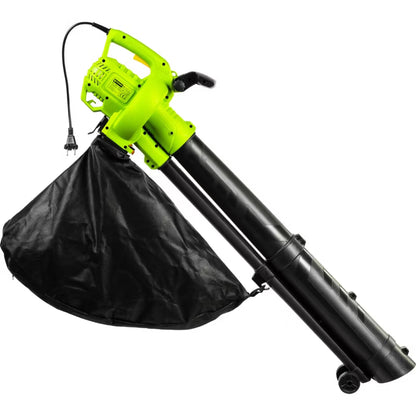 Løvsuger og Løvblæser FZF 4030-E 3000W 45 Liter Grøn