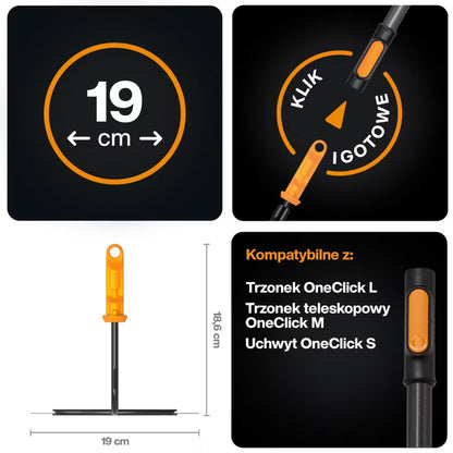 Lugehakke OneClick Ukrudtsjern
