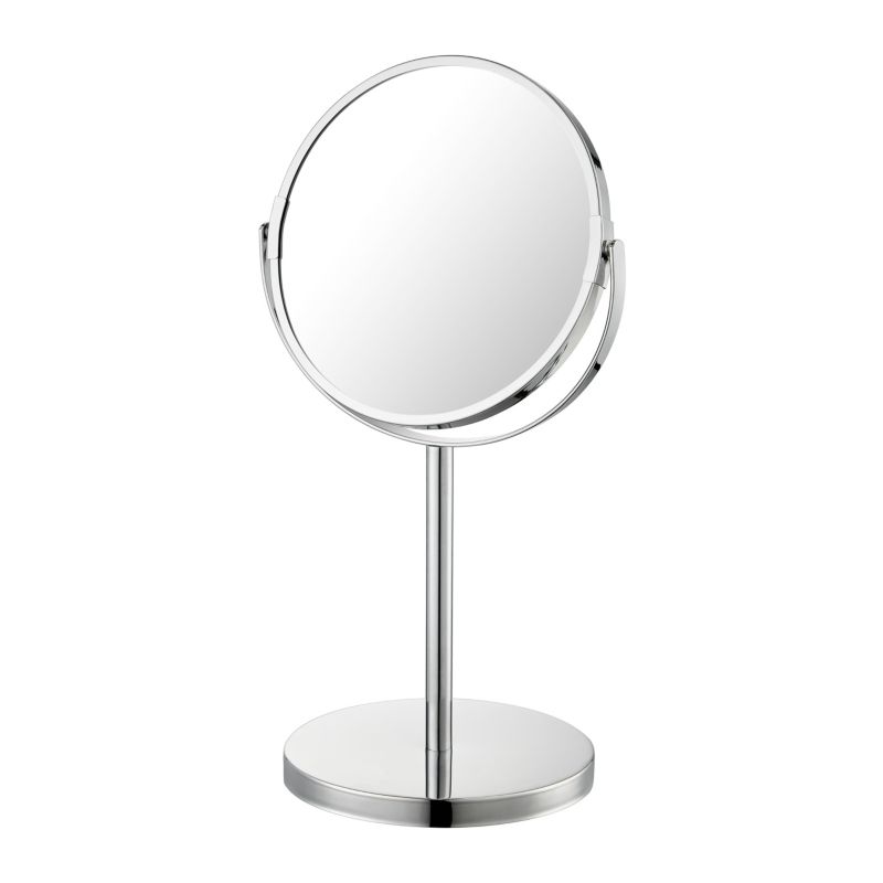 Kosmetikspejl Elland 17 cm Krom 2-sidet