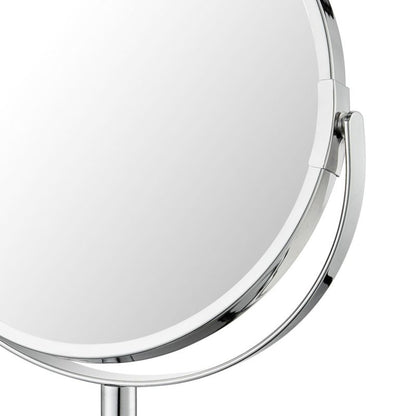 Kosmetikspejl Elland 17 cm Krom 2-sidet