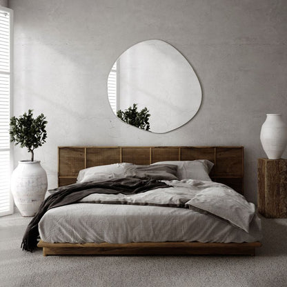 Asymmetrisk væg-spejl Tulup 96 x 97 uden ramme 1 stk.