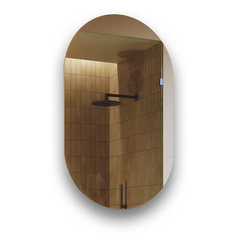 Ovalt LED Badeværelsesspejl 50x80 cm Neutral Hvid