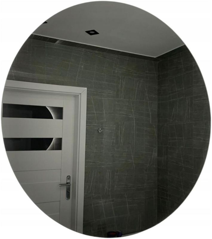 Rundt LED Badeværelsesspejl 80 cm med 3 Lysfarver | 5901315462826