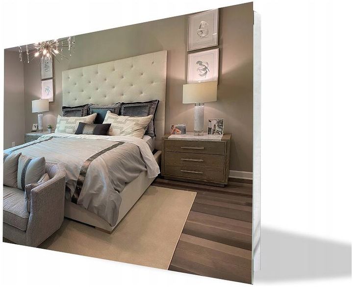 Badeværelsesspejl Rektangulært 120x60 cm Sølvfarvet 4 mm