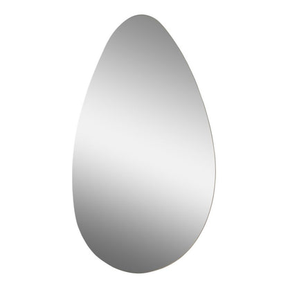 LED-spejl Dorji Drop 60 x 90 cm Sølvfarvet