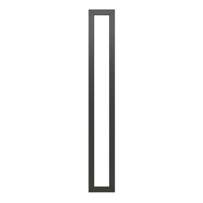 Fortia tilføjelsesvindue 2085 x 30 mm i mat‑sort antracit
