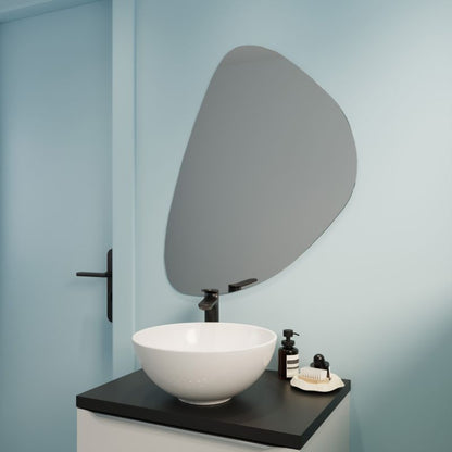 Spejl Dunnet Pebble 80 x 60 cm Organisk Form