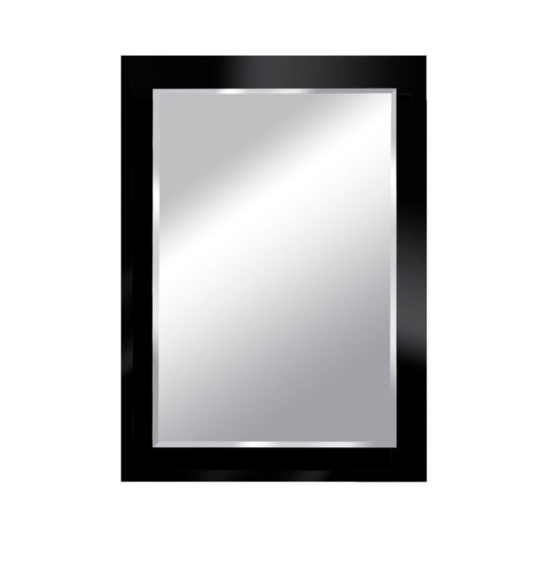 Elegante Nero spejl 55 x 75 cm