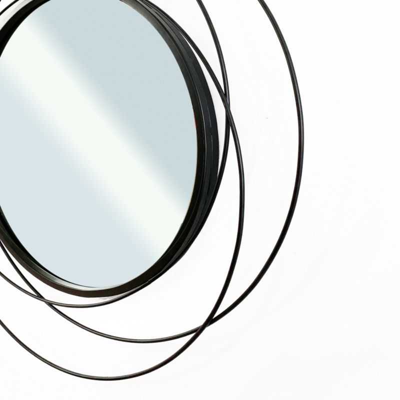 Spejl Multiframed 60 cm Sort