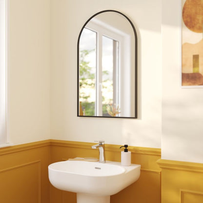 Spejl Slim Arch 50x80 cm Sort | 5063022703897