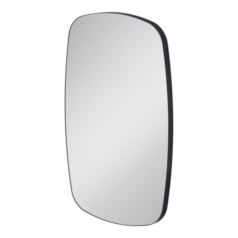 Spejl Tisa Slim Barrel 50 x 80 cm Sort