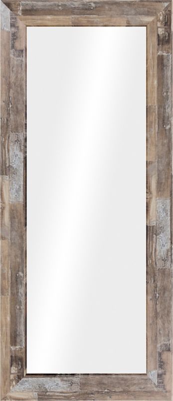 Spejl med ramme 60x148 cm Brun | 5907664196207