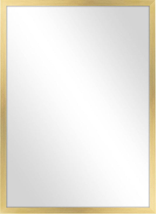Spejl Knor Maria 50 x 70 cm med ramme i børstet guld