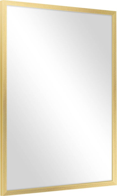 Spejl Knor Maria 50 x 70 cm med ramme i børstet guld