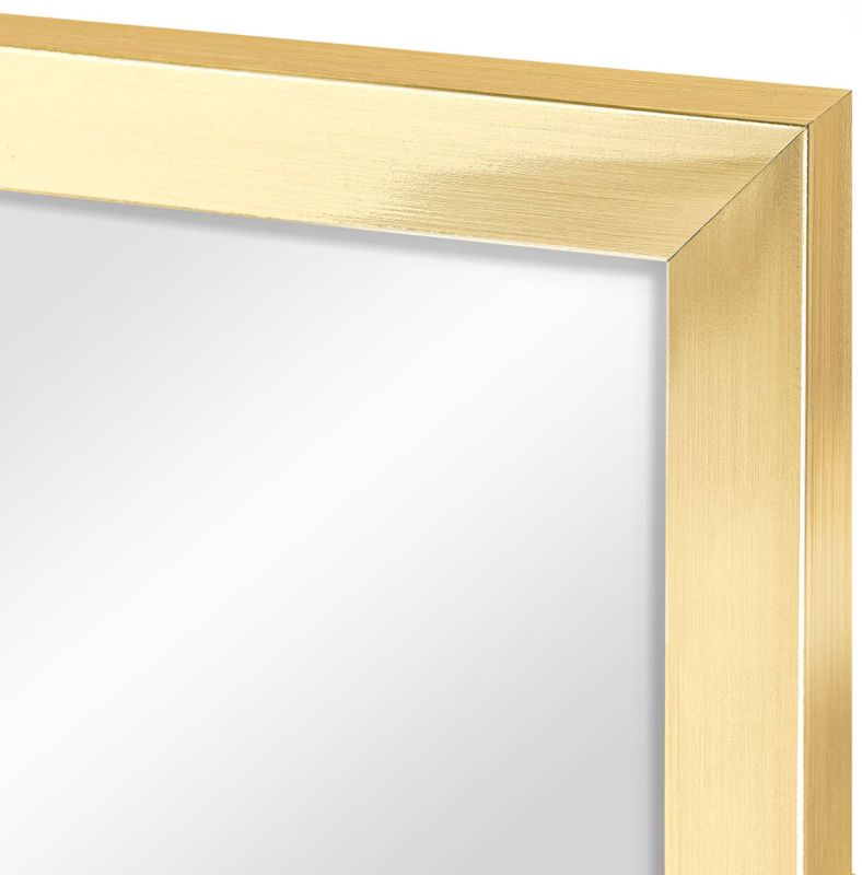 Spejl Knor Maria 50 x 70 cm med ramme i børstet guld