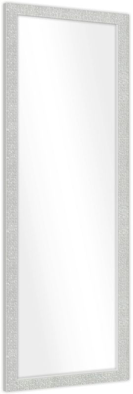 Knor Paulina spejl 46 x 146 cm i sølvramme