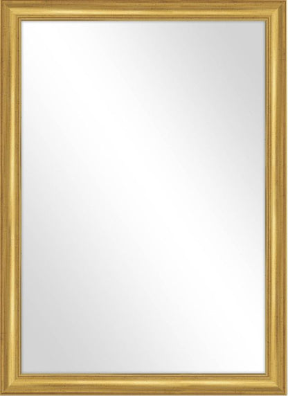Knor Sylwia spejl 50 x 70 cm i ramme med antikguld finish