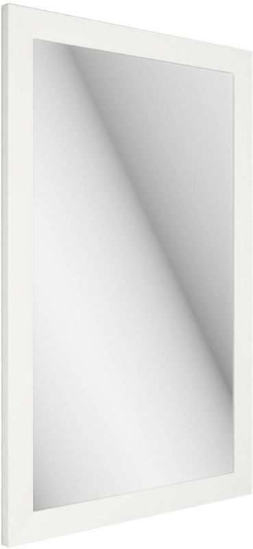 Lahti spejl 47 x 72 cm i hvid ramme