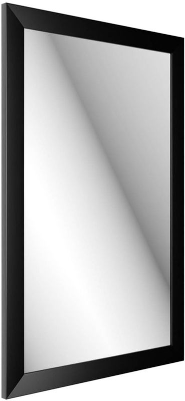Lahti spejl 47 x 72 cm i sort ramme