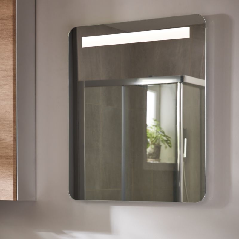 LED-spejl Colwell 70 x 60 cm