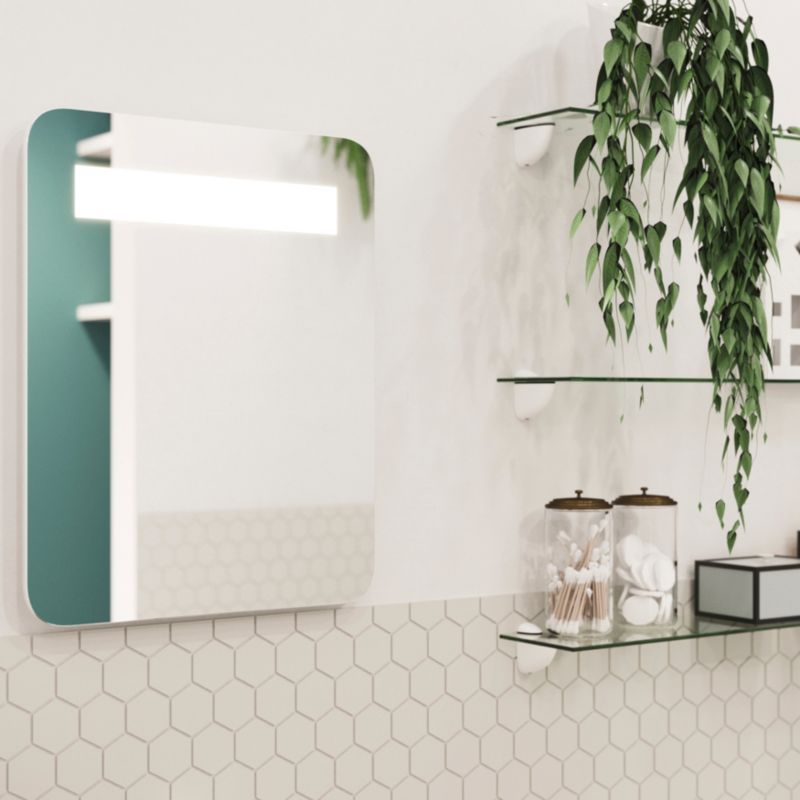 LED-spejl Colwell New 50 x 40 cm