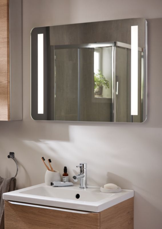 LED-spejl Cooke&Lewis Berrow 60 x 80 cm