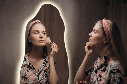 LED-spejl Tulup 50x100 cm Neutral LED til Makeup og Badeværelse, 1 stk.